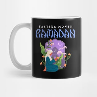 RAMADAN Fasting Month, Cute Gift For Muslim Woman Mug